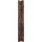 Ekena Millwork 3"W x 3"D x 48"H Universal Inside Corner for StoneWall Faux Stone Siding Panels, Canyon Brown PNUIC03X48CB - alternate 1